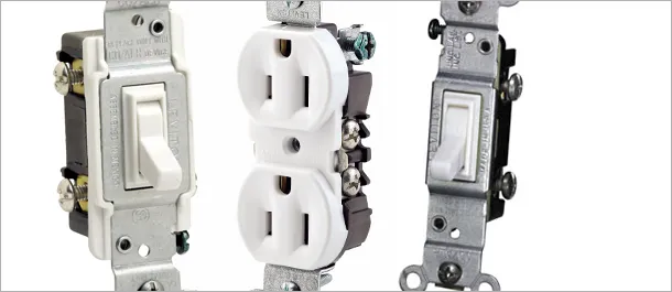 Aluminum Rated Plugs and Switches